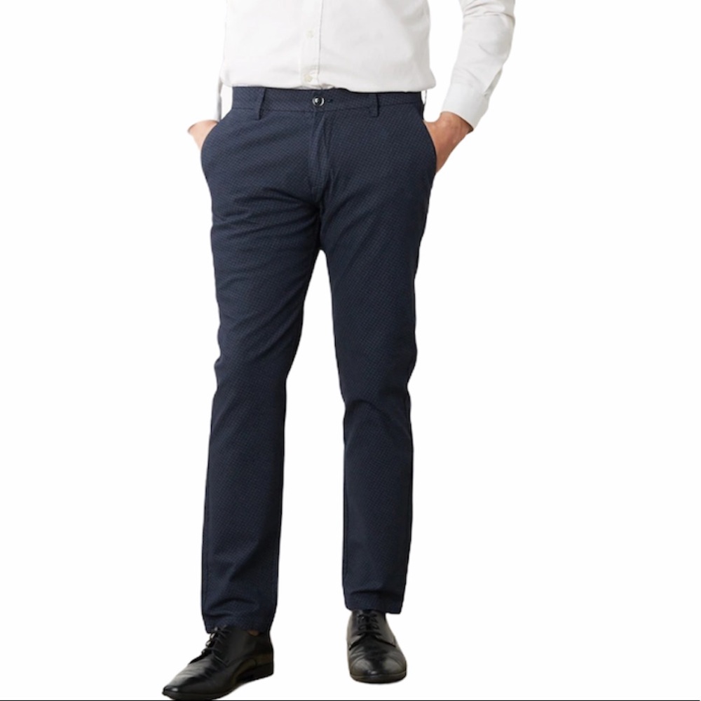 Comfort-Fit Casual Stretch Flat Front Chino Pants 40/32